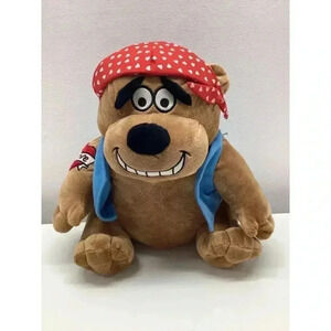 DanDee Collectors Choice Brown Bear Plush LJDH Lujiang Love Heart Tattoo.